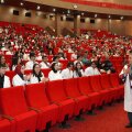 Meü Tıp Fakültesi Öğrencileri 14 Mart Tıp Bayramında Beyaz Önlüklerini Giydi