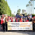 MERSİN’DE KADINA YÖNELİK ŞİDDETE KARŞI FARKINDALIK YÜRÜYÜŞÜ