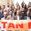 Mersin Milli İrade Platformu Adına Başkan Ertuğrul Yıldız Yolsuzluk Soruşturmaları ve Eylemlerle İlgili Basın Açıklamasında Bulundu