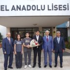 Mersin İl Milli Eğitim Müdürü Özdemirci, Okul Ziyaretlerine İçel Anadolu Lisesiyle Başladı!
