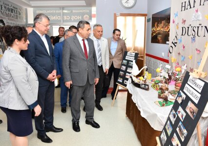 Silifke’de 61. Kütüphane Haftası Özel Puşkin Milletlerarası İlkokulunda Kutlandı