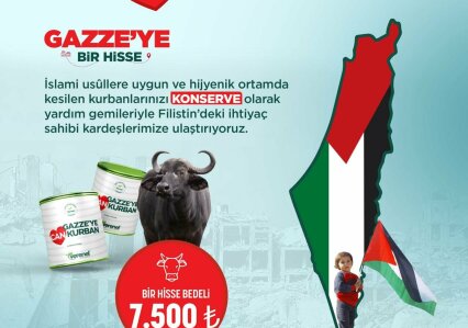 Gazze'ye Can Kurban!