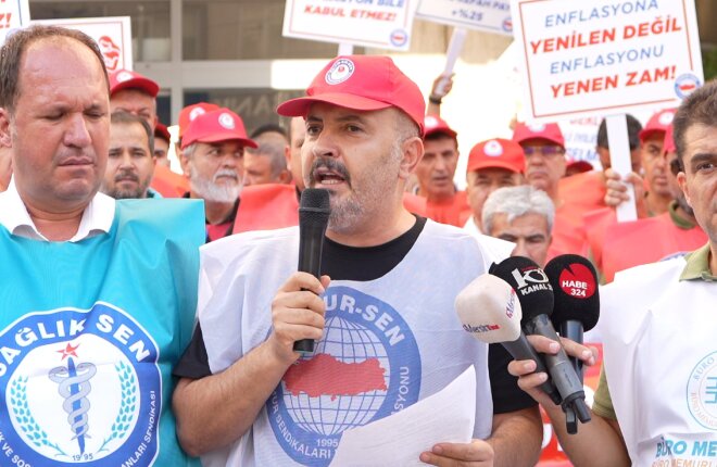 Memur-Sen Mersin İl Temsilcisi Ertuğrul Yıldız; "Bu Zam Teklifini Asla Kabul Etmiyoruz!"