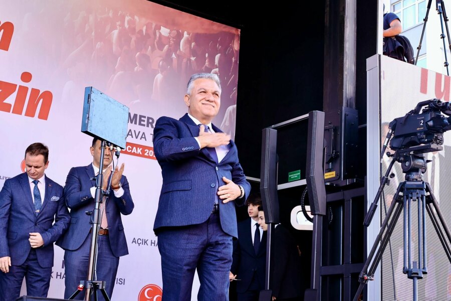 “Liderimiz Devlet Bahçeli’nin Mersinimizi ziyareti Cumhur İttifakı’nın gücüne güç katmıştır”