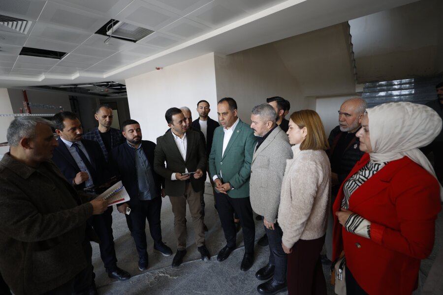 Kıratlı: “Mezitli Devlet Hastanesi İnşaatı Yüzde 75 Oranında Tamamlandı”