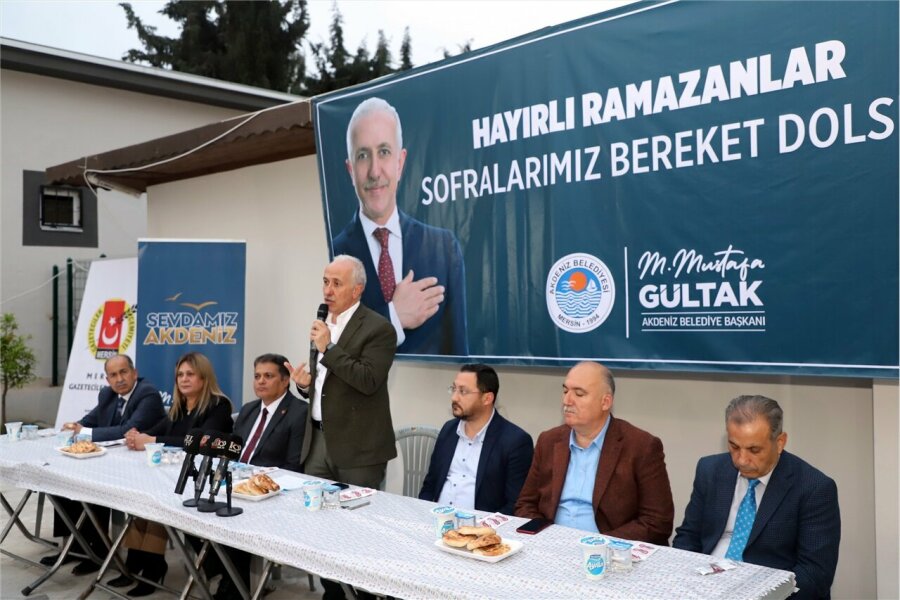 MERSİNLİ GAZETECİLER İFTAR PROGRAMINDA BULUŞTU