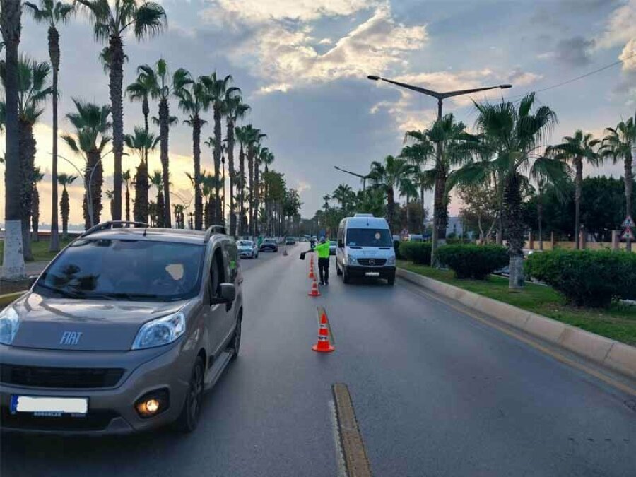 Mersin'de Trafik Denetimleri Hız Kesmeden Devam Ediyor