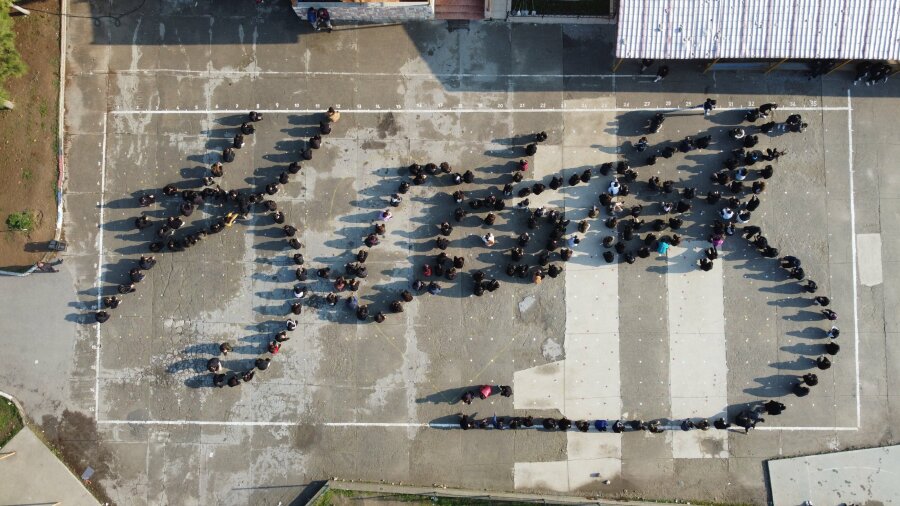 280 Öğrenci İle Atatürk Ve Tarsus'un Kurtuluşu Koreogrofisi